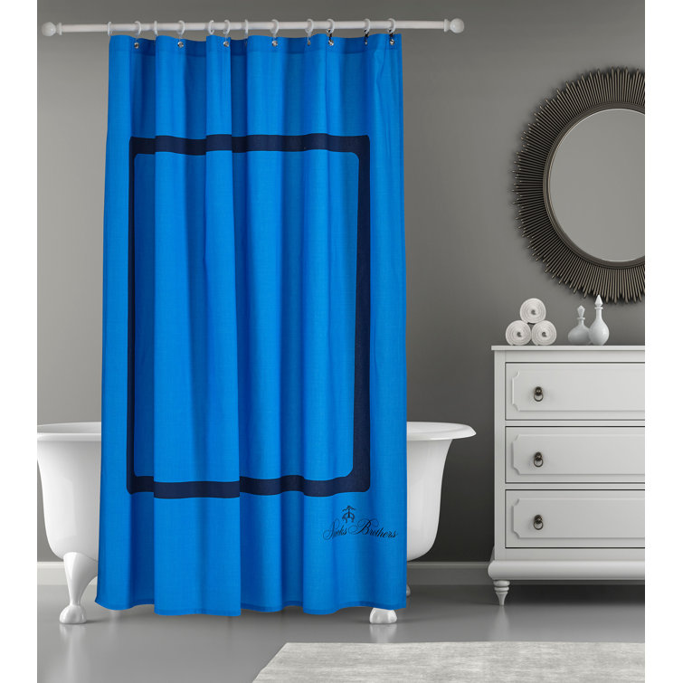 Brooks Brothers Solid Color Single Shower Curtain Wayfair